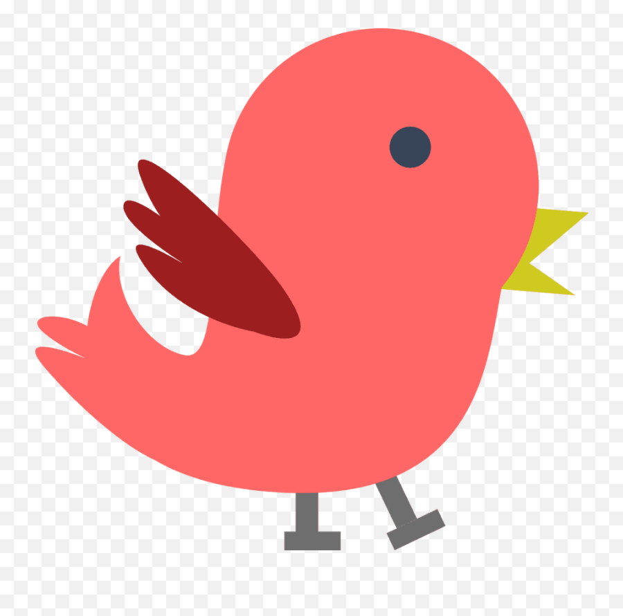 Red Bird Clipart - Baby Bird Clipart Transparent Cartoon Cartoon Birds For Baby Png,Red Bird Png