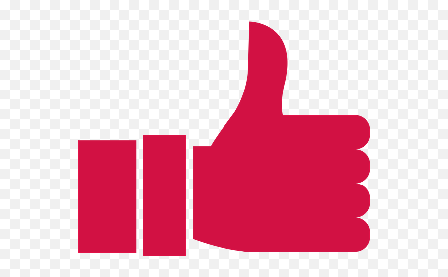 Thumbs Up - Graphic Design Png,Red Triangle Logo