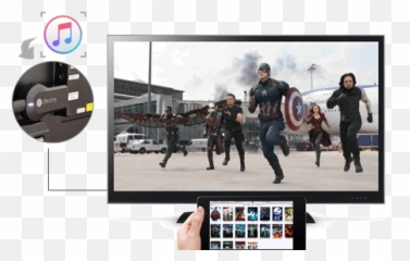 Quick Guide To Cast Itunes Movies Hdtv Via Chromecast - Captain America Civil War Charge Png,Chromecast Png