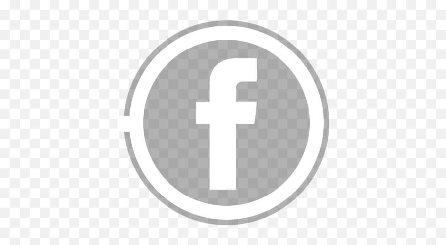 Trebol Mobiliario - Circular Facebook Logo Blanco Png,Logo De Facebook Png