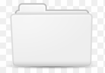 File Folder Icon - Transparent Background White png