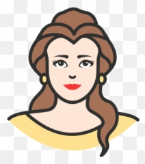 Beast Belle Disney Princess - Beauty And The Icon png