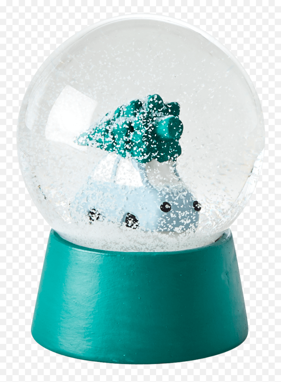 Snow Globe With Car And Xmas Tree Figurine - Snow Globe Png,Snow Globe Png