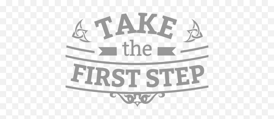 First Step Motivational Badge - Transparent Png U0026 Svg Vector Kareena Kapoor In Golmaal 3,Inspirational Quotes Png