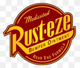 Download Disneyu0027s Cars Lightning Mcqueen Rust - eze Logo Eze png