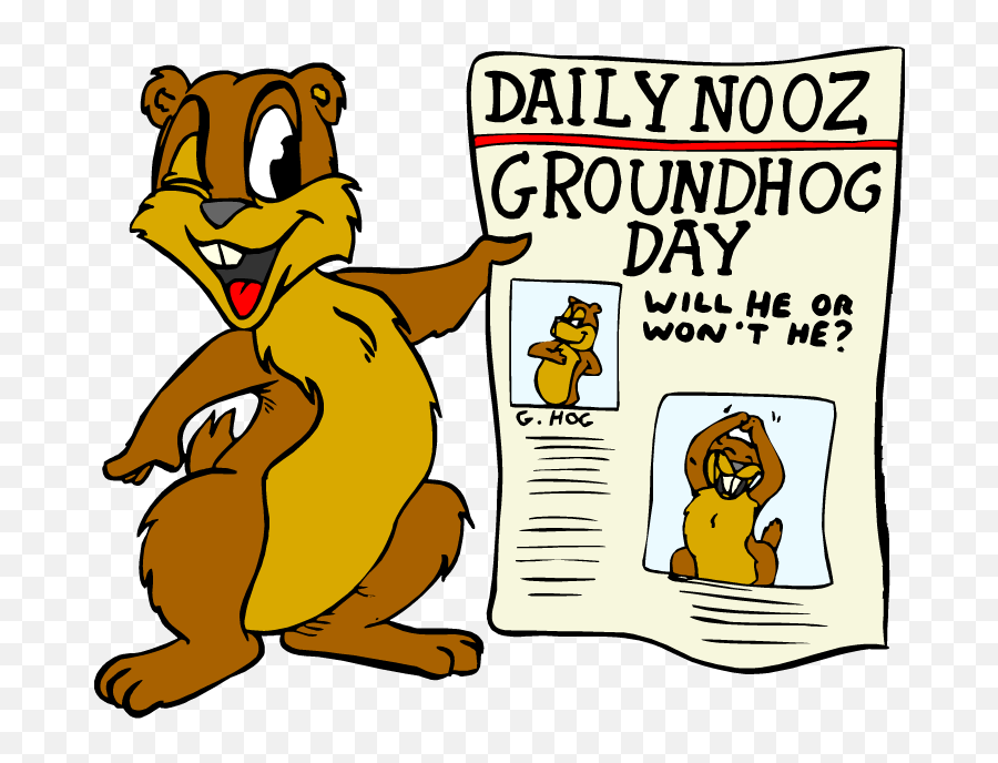 Transparent Groundhog Day Hd - Groundhog Day Clip Art Png,Groundhog Png