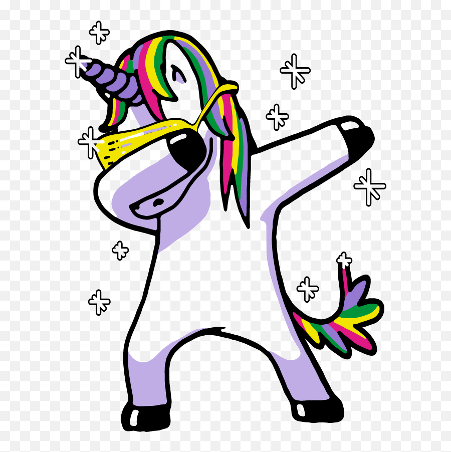 Dabbing Png 2 Image - Dabbing Unicorn Transparent,Dabbing Png