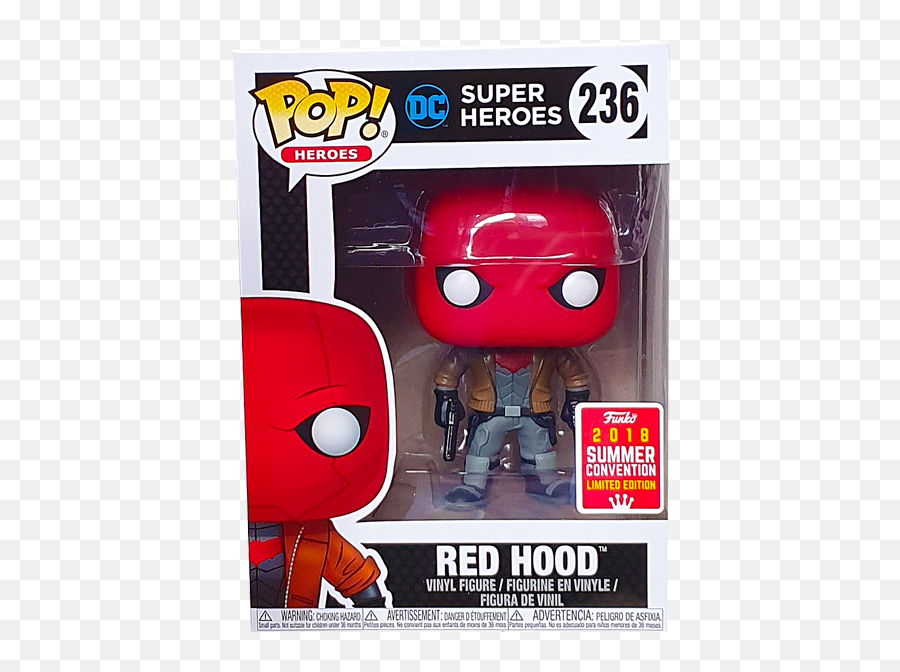 Dc Super Heroes - Red Hood Sdcc 2018 Exclusive Pop Vinyl Figure Red Hood Funko Pop Png,Red Hood Png