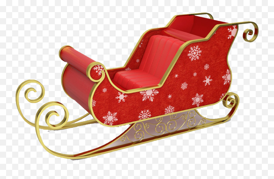 Christmas Sled Png Picture - Santa Claus Sled,Sled Png