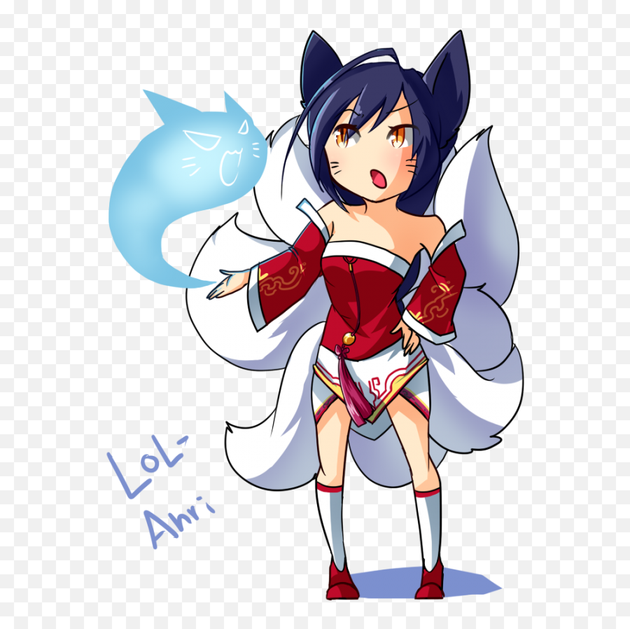 Chillout Loli Ahri - Ahri Loli Png,Ahri Png