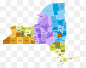 New York State Natural Resource Map - Transparent png