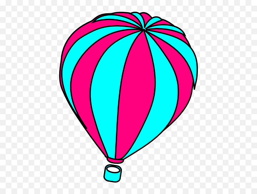 Balloon Pics Free Download - Colorful Hot Air Balloons Clip Art Png,Balloons Clipart Transparent Background