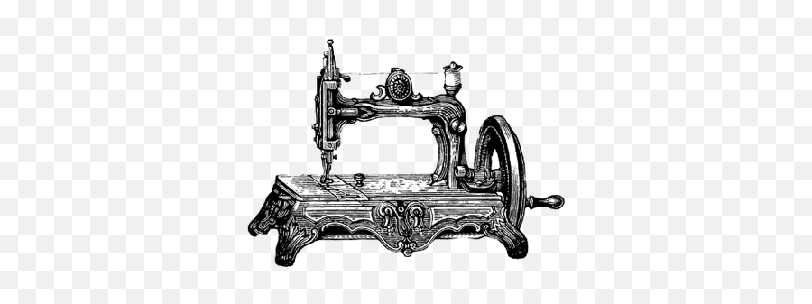 Sewing Machine Transparent Png Images - Vintage Sewing Machine Png,Sewing Machine Png