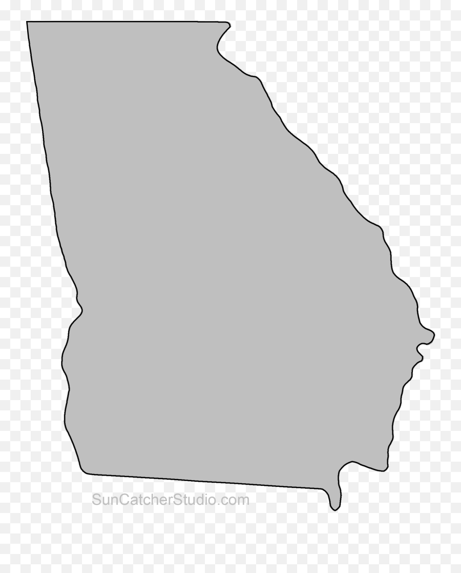 Michigan Clipart Outline - Georgia State Shape Png,Michigan Outline Png