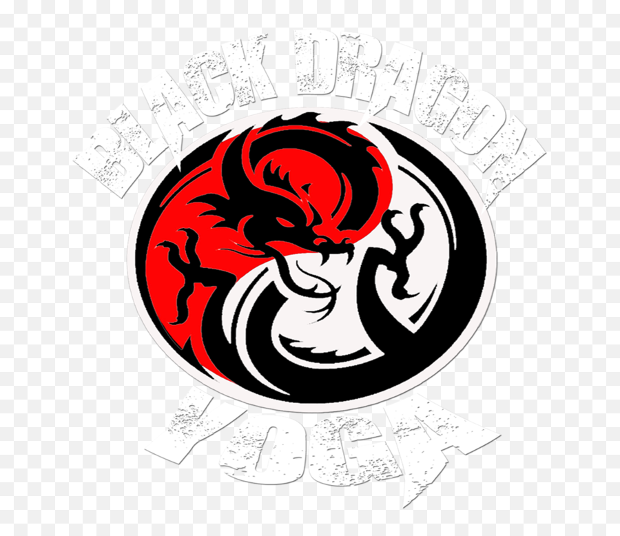 Download Hd Black Dragon Yoga - Chinese Dragon Logo Png Dragon Logo Png Hd,Dragon Logo
