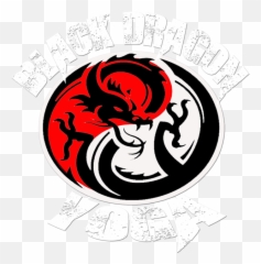 Download Hd Black Dragon Yoga - Chinese Dragon Logo Png Dragon Logo Png Hd,Dragon Logo
