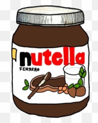 Nutella Png Sticker Stickers Tumblr - Nutella Png,Nutella Png
