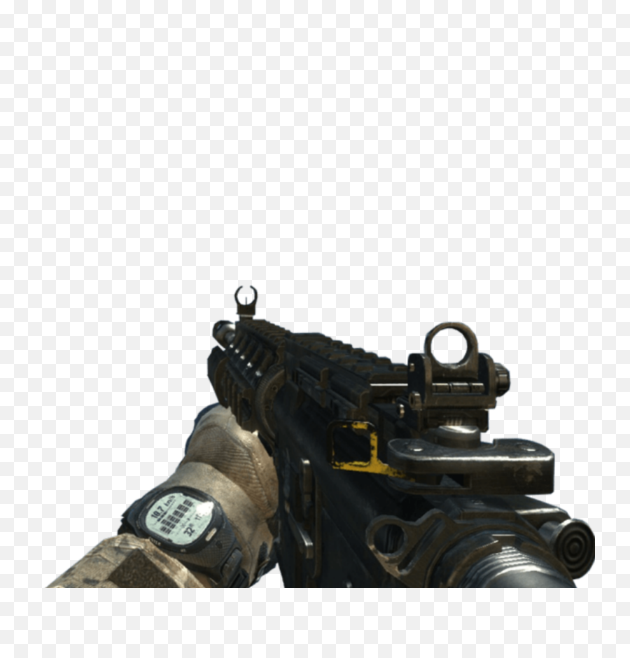 Black Ops 3 Gun Transparent Png - Call Of Duty Modern Warfare 2 M4a1,Black Ops 3 Logo Png