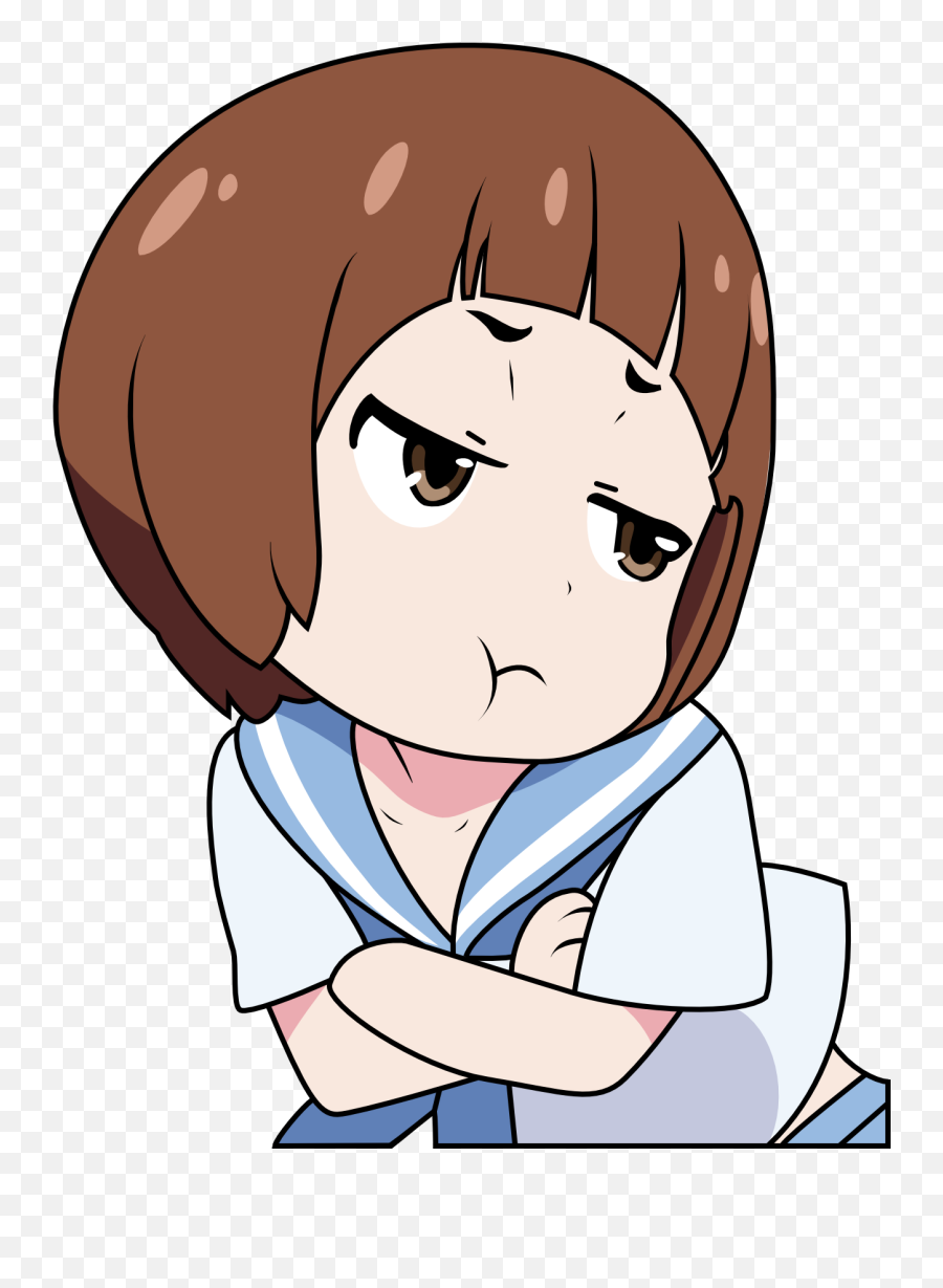 Download Ryuko Matoi Mako Mankanshoku Satsuki Kiryuin Face - Kill La Kill Mako Png,Ryuko Matoi Png