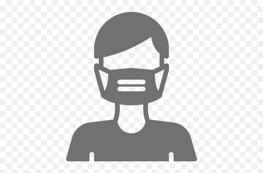 Face Mask Human Hygiene Person Wear Icon - Wear Mask Icon Png,Person Png Icon