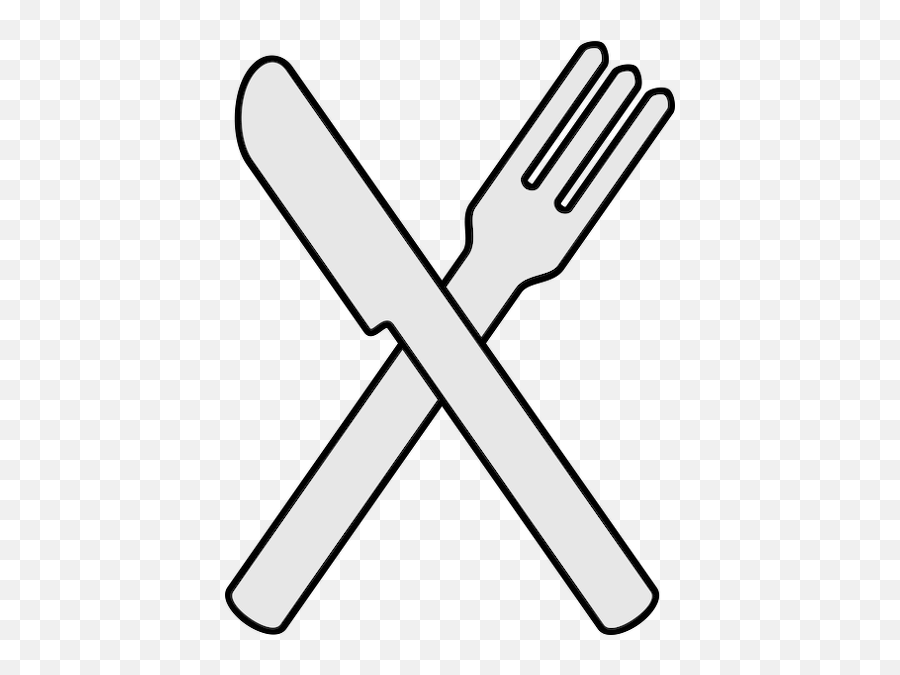 Fork - Andknife Free Clip Art For Download Knife And Fork Crossed Clipart Png,Fork And Knife Png