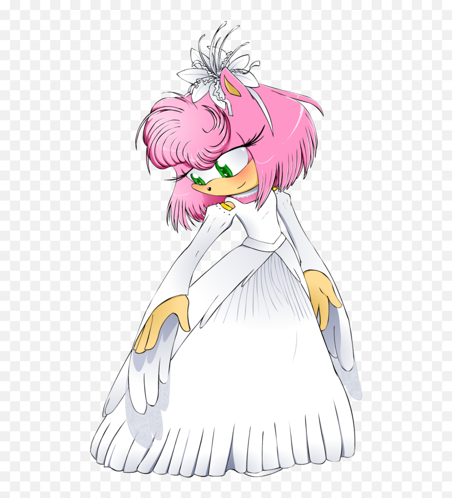 Download Amy Rose - Sonic And Amy Rose Wedding Full Size Amy Rose Sonic Png,Amy Rose Png