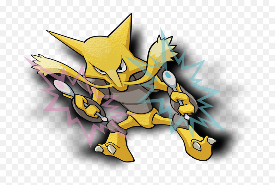 Alakazam Sticker - Cartoon Png,Alakazam Png