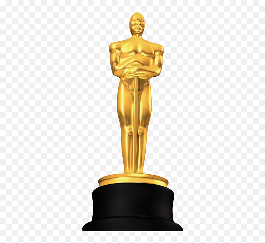 Download Hd Academy Awards Trophy - Oscar Png,Oscar Png