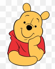 Library Of Winnie The Pooh Image Black And White Download - Transparent Background Winnie The Pooh Png,Facial Png