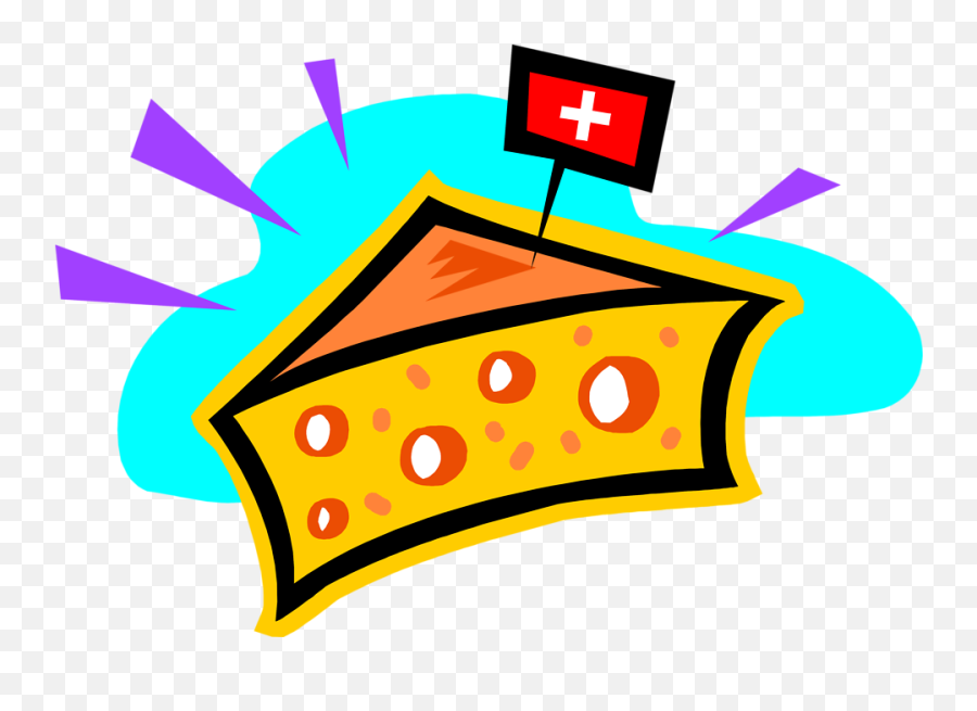 Download Flag Of Switzerland Swiss Cheese Clip Art - Switzerland Cheese Clip Art Png,Switzerland Flag Png