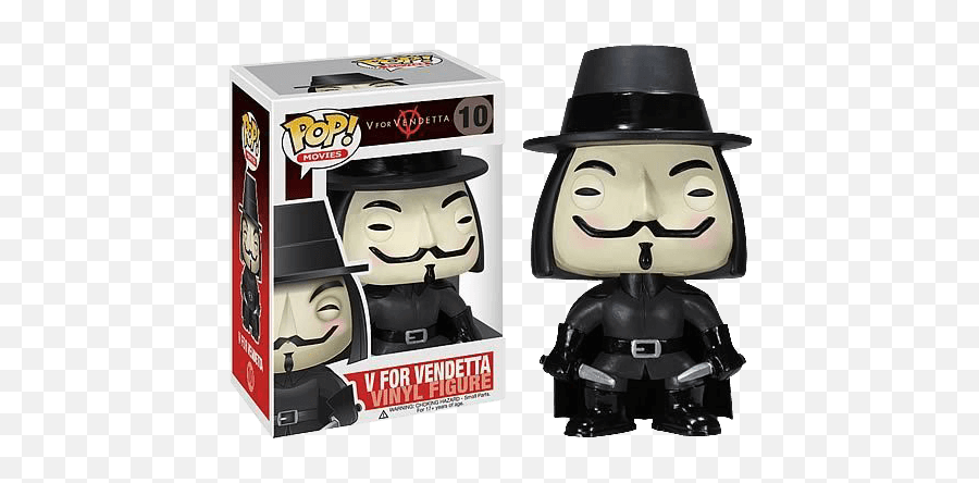 V For Vendetta - Pop Vinyl Figure Funko Pop Movies 10 Png,V For Vendetta Png