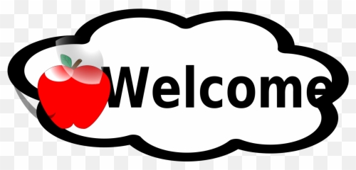 Welcome Classroom Sign Svg Vector - Fresh png