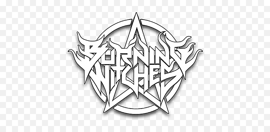 Burning Witches Found A New Lead Guitarist - Female Fronted Burning Witches Logo Transparent Png,Scarlet Witch Logo