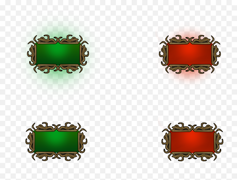 Fantasy Buttons Opengameartorg - Horizontal Png,Buttons Png