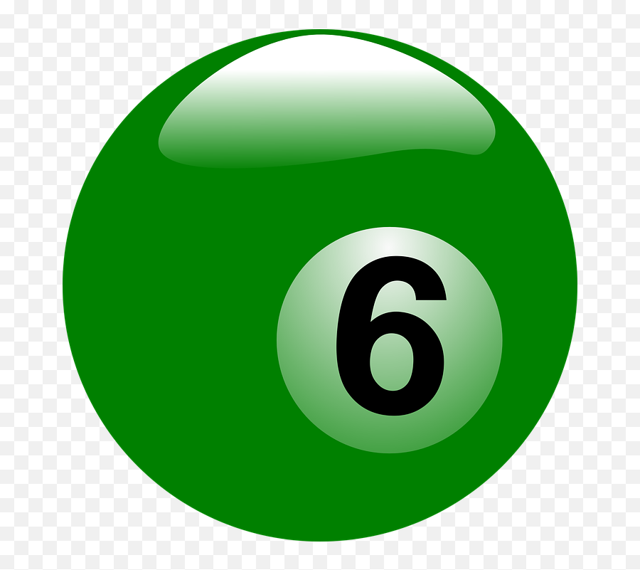 Download Pool Ball Hq Png Image In - Billiard Ball 6 Png,Pool Ball Png