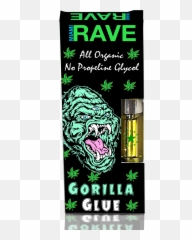 Gorilla Glue Strain Thc Vape Oil - Gorilla Glue Cartridge Thc Png,Gorilla Glue Logo