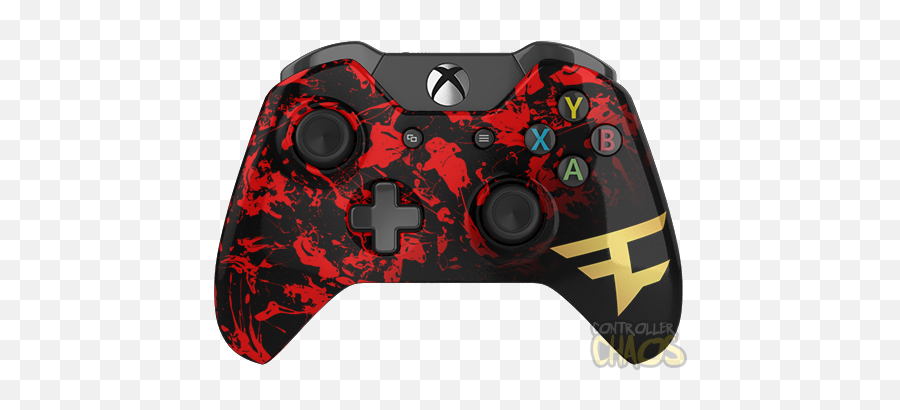 Custom Purple Xbox One Controller Png - Paint Splatter Xbox Controller,Xbox One Controller Transparent Background