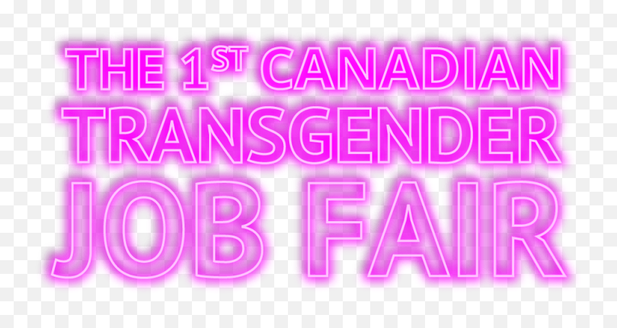 Download The First Canadian Transgender Job Fair - Electric Color Gradient Png,Transgender Symbol Png
