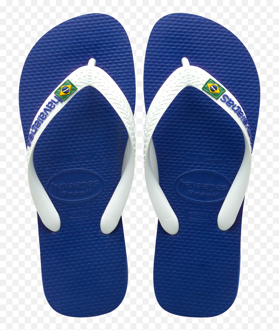 Havaianas Brasil Logo Sandal - Marine Blue Havaianas Png,Flip Flop Icon