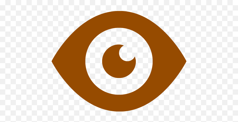 Brown Eye 2 Icon - Eye Icon Red Png,Eyeball Icon Png