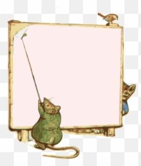 Picture Framecomputer Iconspeter Rabbit Print Png Clipart - Board In Clipart,Peter Rabbit Png