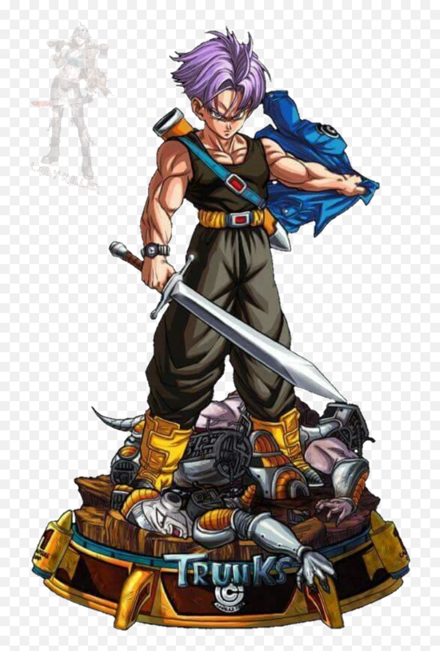 Trunks Futuretrunks Saiyan Dbz Dragonballz Anime Manga - Future Trunks With The Sword Png,Future Trunks Png