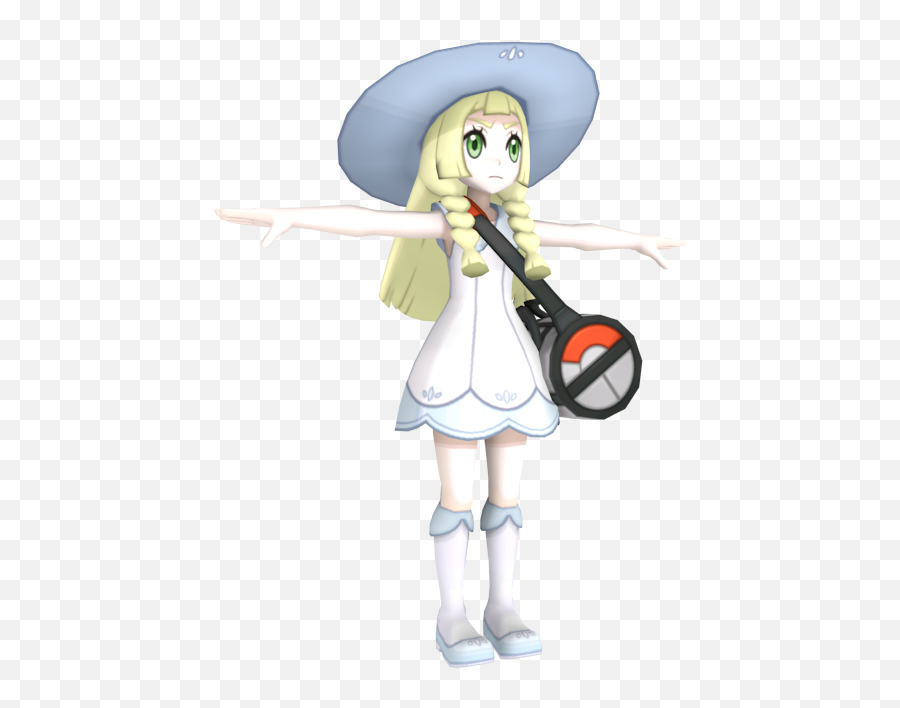 3ds - Pokémon Sun Moon Lillie The Models Resource Fictional Character Png,Pokemon Sun Icon