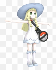 3ds - Pokémon Sun Moon Lillie The Models Resource Fictional Character png