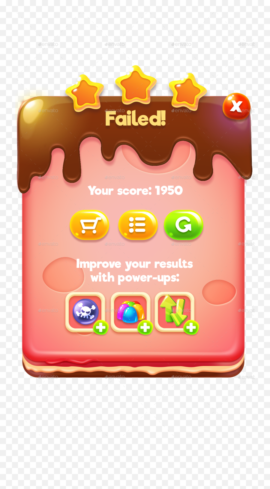 Pin - Game Fail Pop Up Png,Icon Pop Mania Level 2