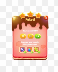 Pin - Game Fail Pop Up png