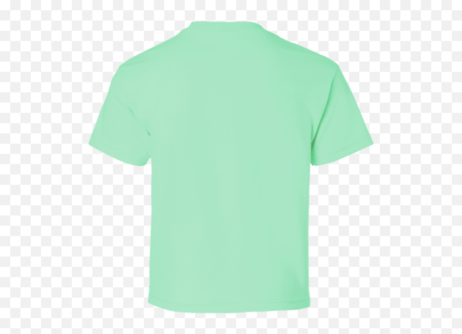 Youth Ultra Cotton T - Shirt Art Flo Screen Printing U0026 Embroidery Mint Green T Shirt Layout Png,Green Shirt Png