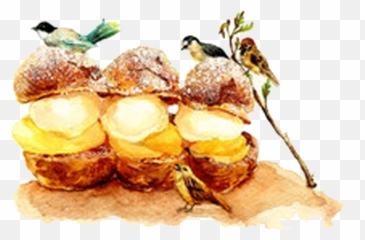 Download Free Profiterole Picture Food Dessert Twitter - Junk png