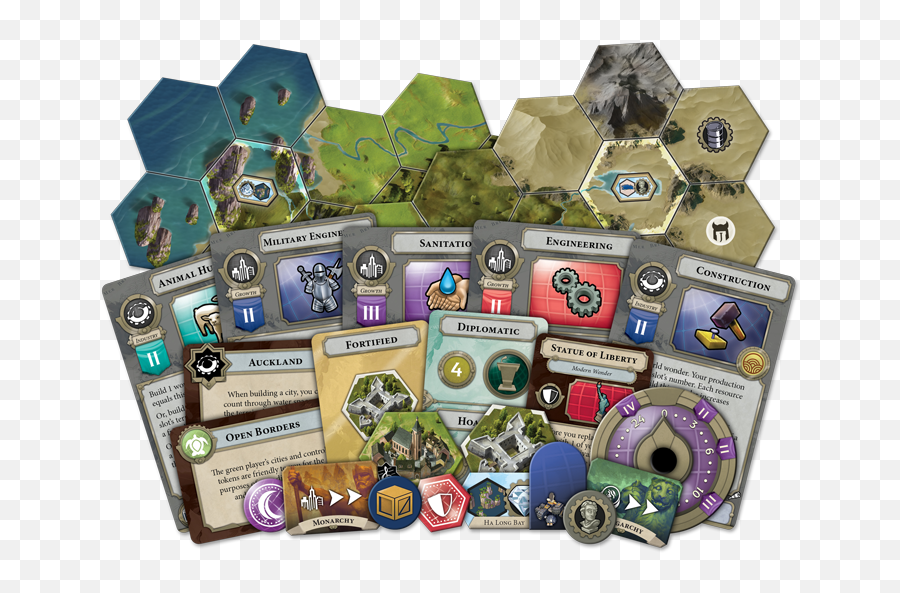 Terra Incognita - Fantasy Flight Games Sid Civilization A New Dawn Terra Incognita Png,Civ 5 Icon