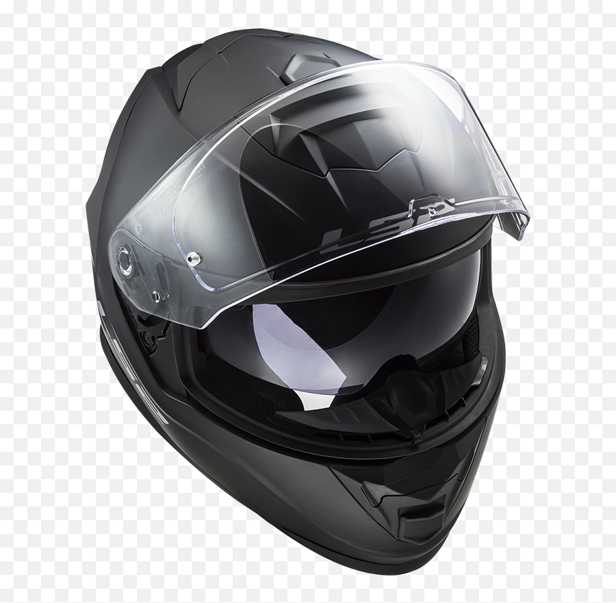 Ls2 Ff800 Storm Single Mono Matt Black - Motorcycle Helmet Png,Icon Street Bike Gear